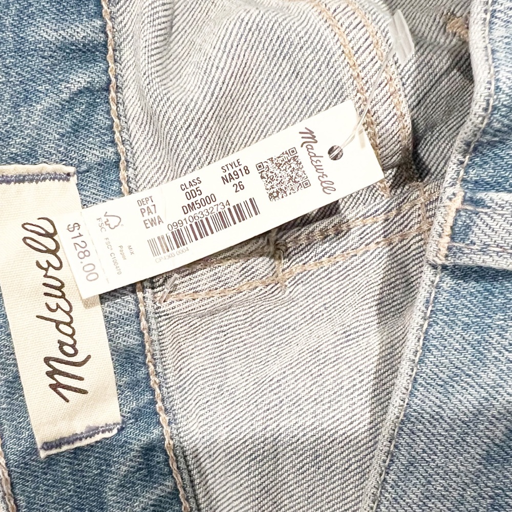 NWT Madewell The Perfect Vintage Jean in Ellicott Wash Sz
26 NA918 - Picture 10 of 10